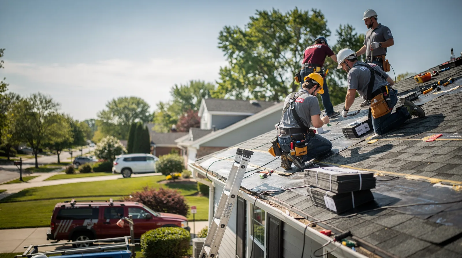 Roof Repair in Brown Deer, WI around you